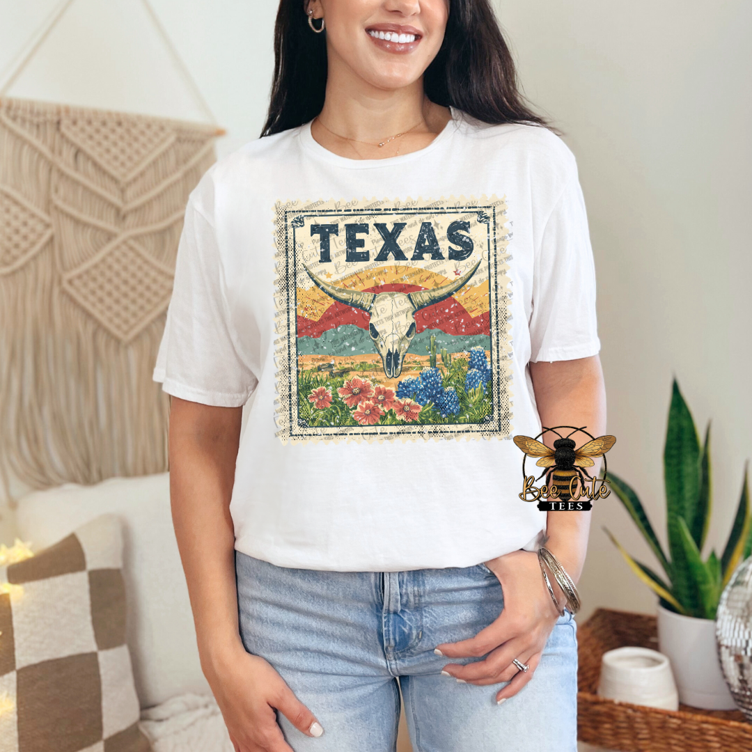 Vintage Texas Stamp