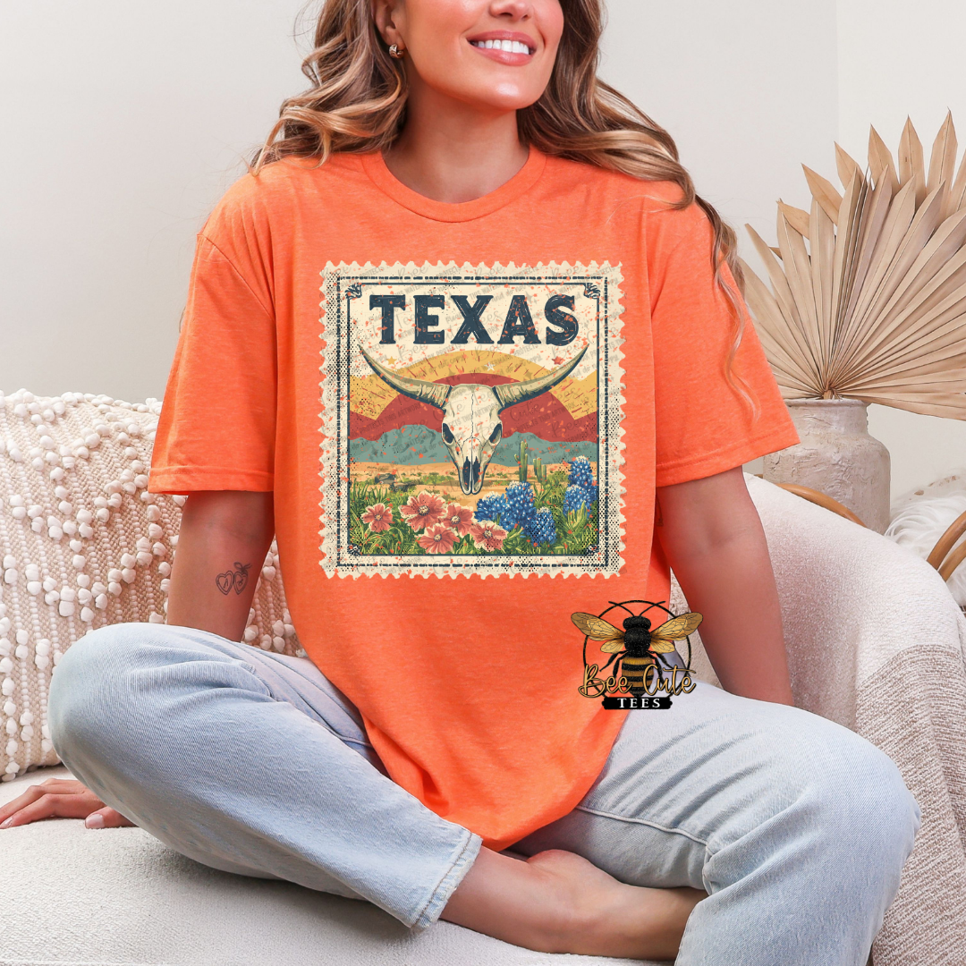 Vintage Texas Stamp