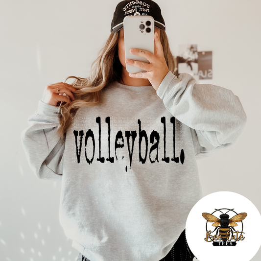 Volleyball Typography