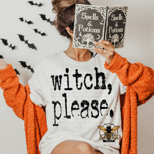Witch Please Typography