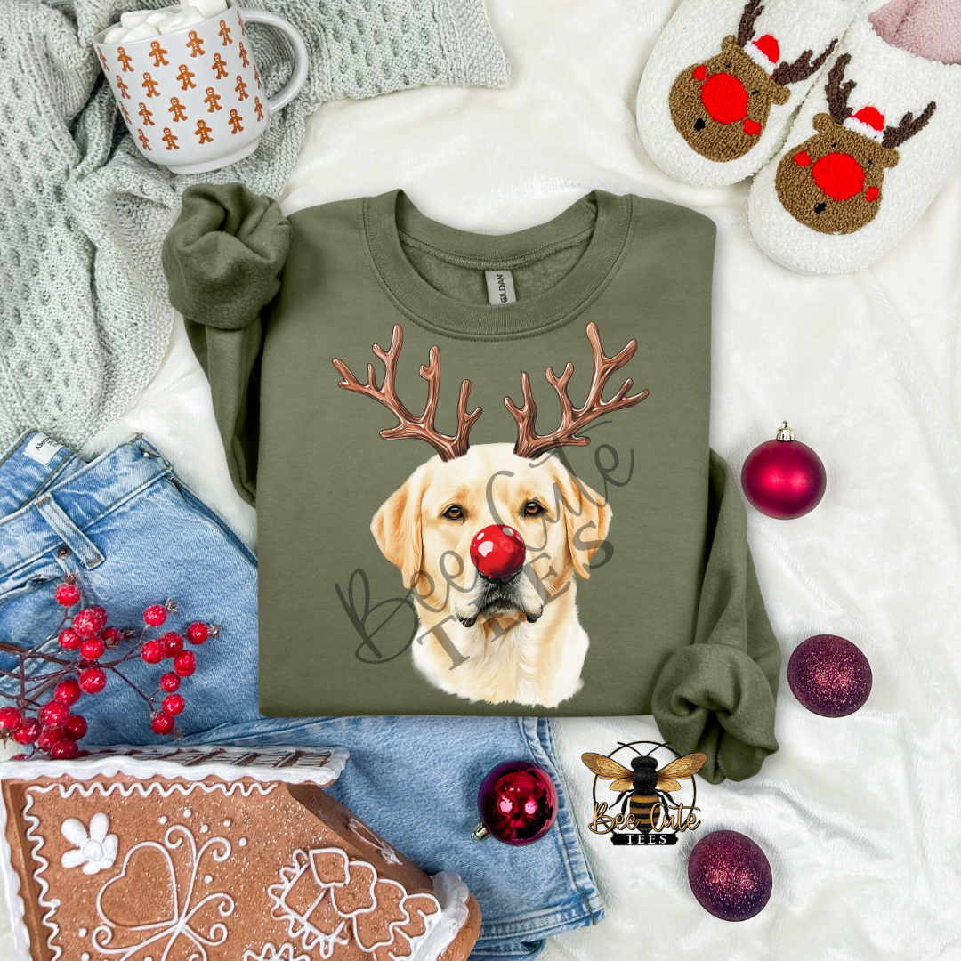Yellow Lab Christmas