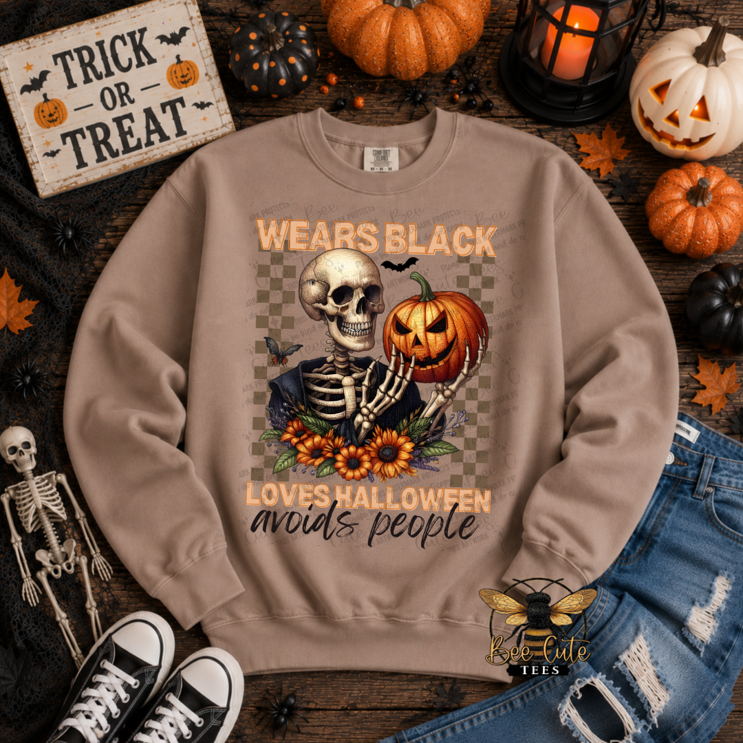 Wears Black Halloween