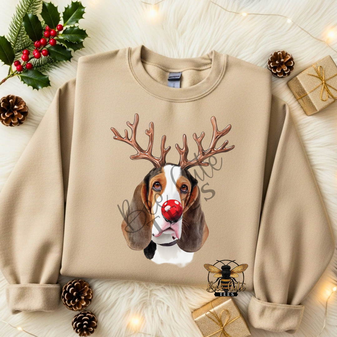 Basset Hound Christmas