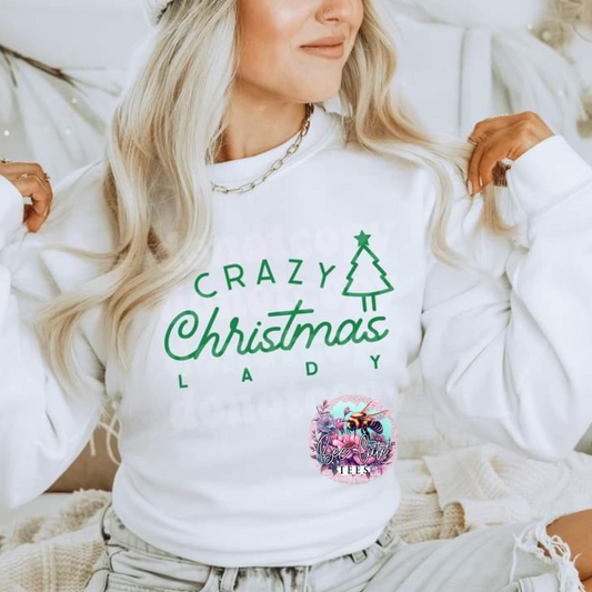 Crazy Christmas Lady