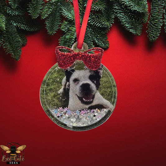 Personalized Snowglobe Photo Ornament