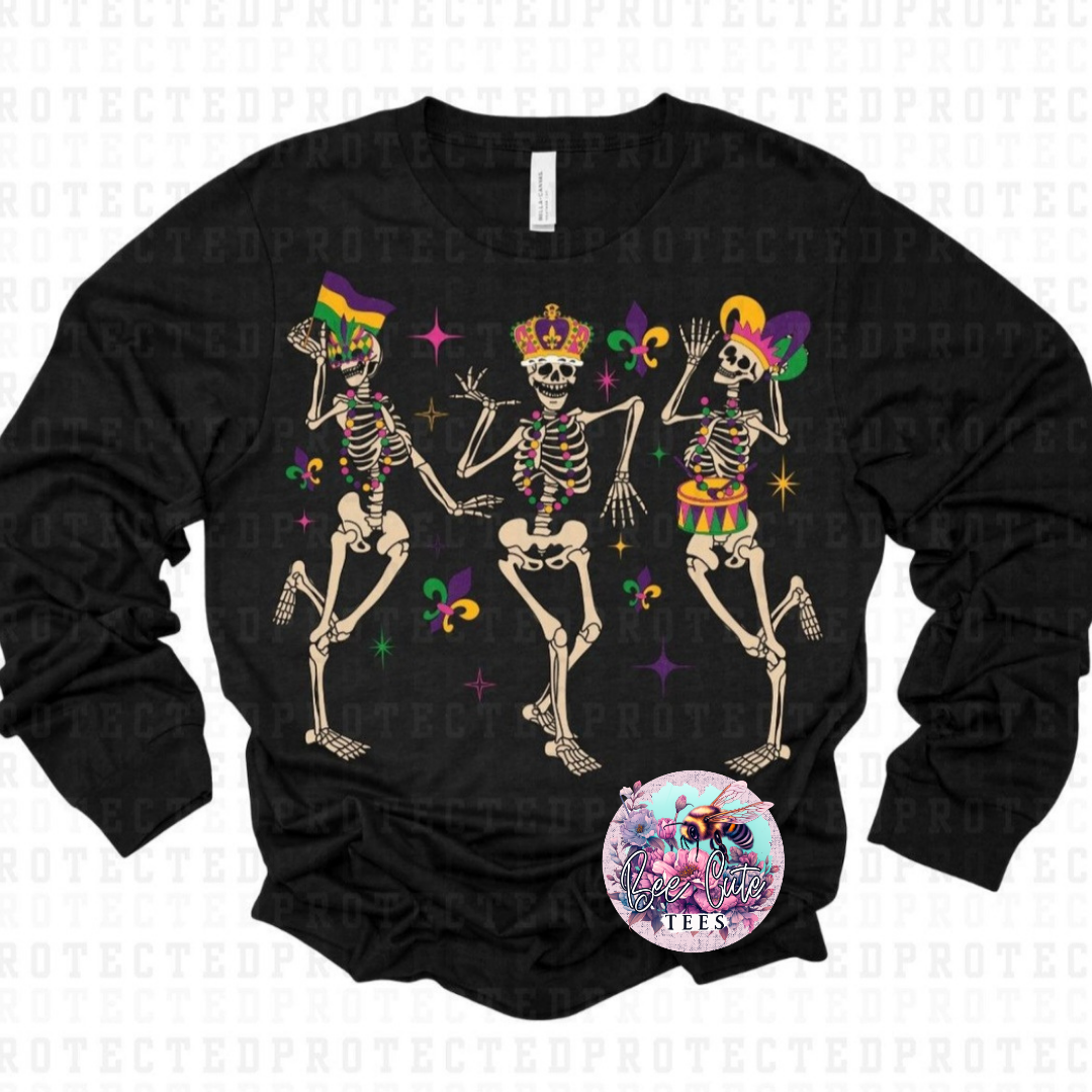 Mardi Gras Dancing Skellies