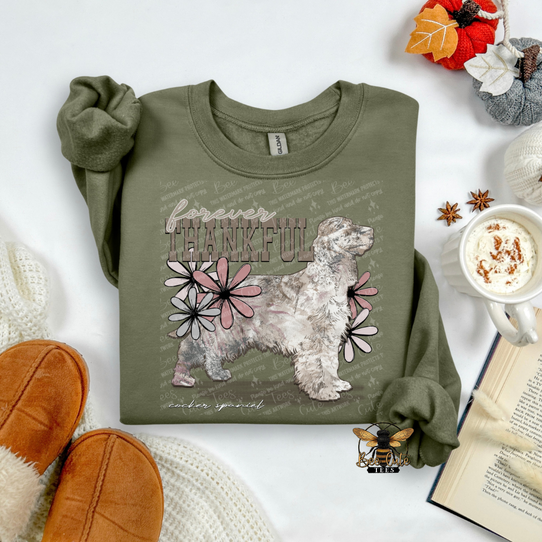Forever Thankful Cocker Spaniel