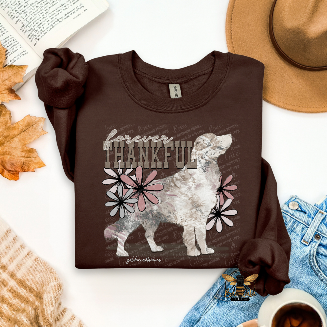 Forever Thankful Golden Retriever
