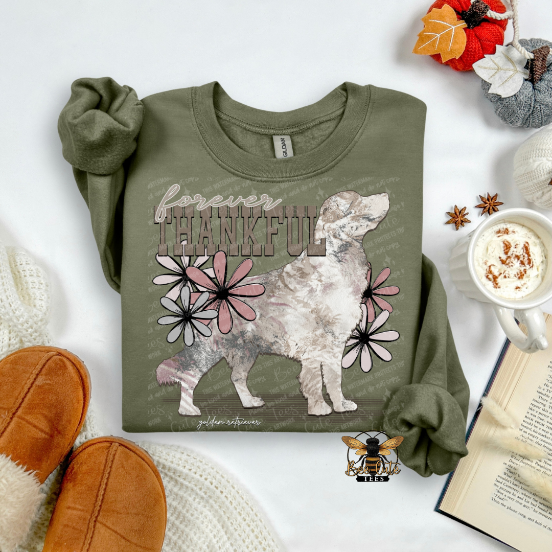 Forever Thankful Golden Retriever