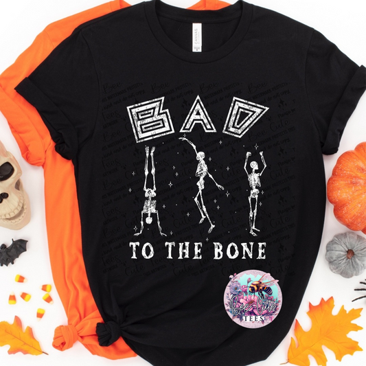 Bad To The Bone White