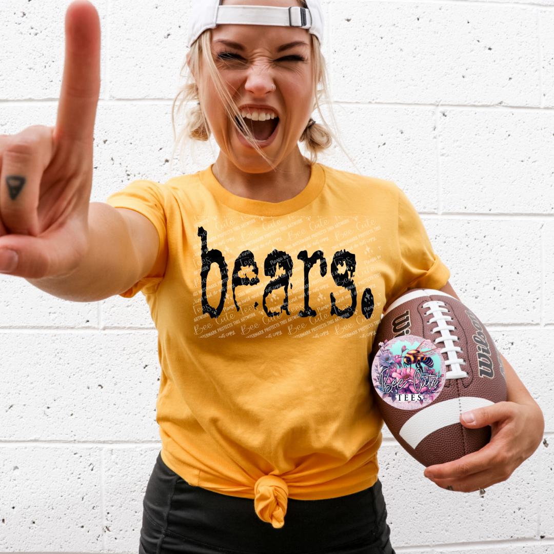 Bears Typography