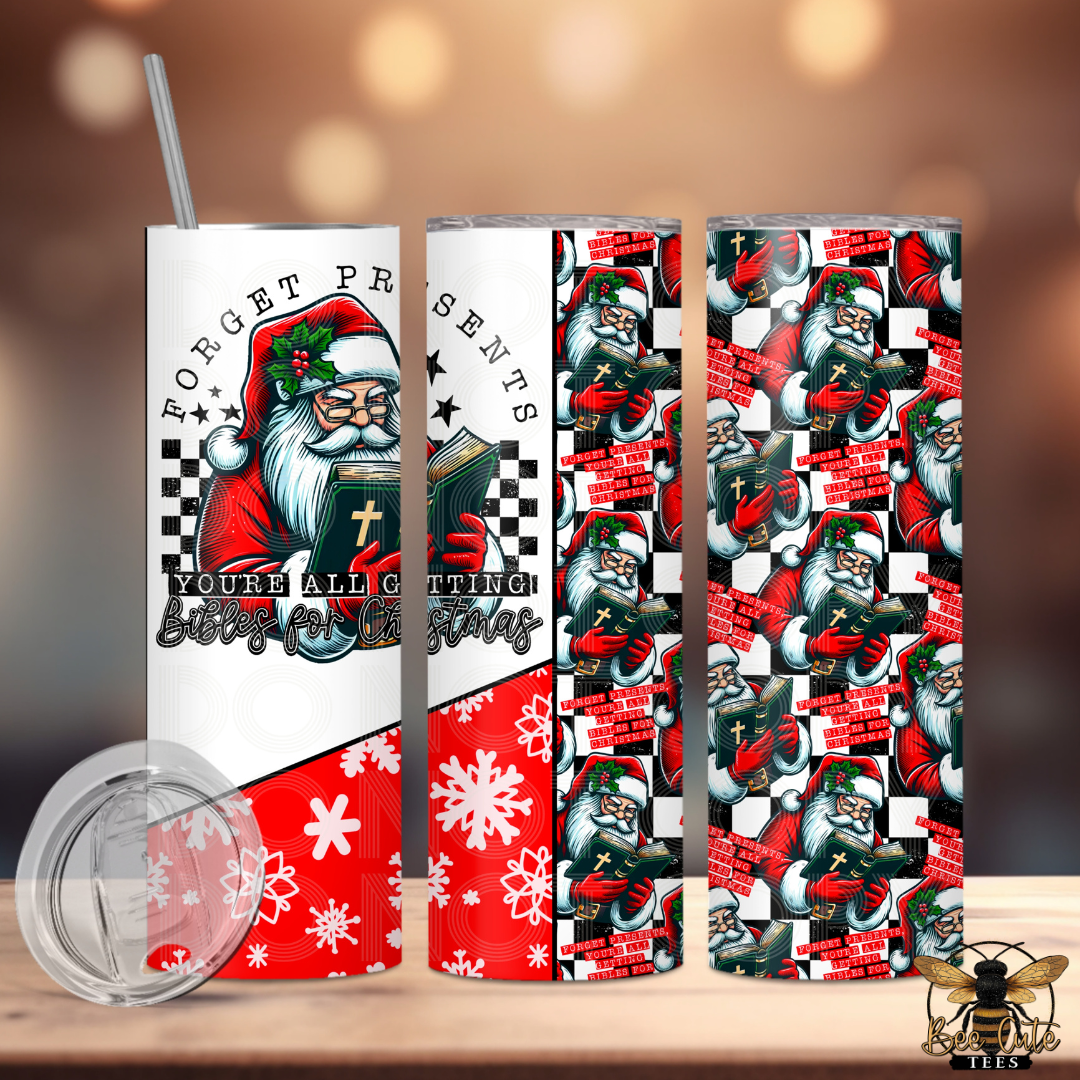 Bibles For Christmas Tumbler