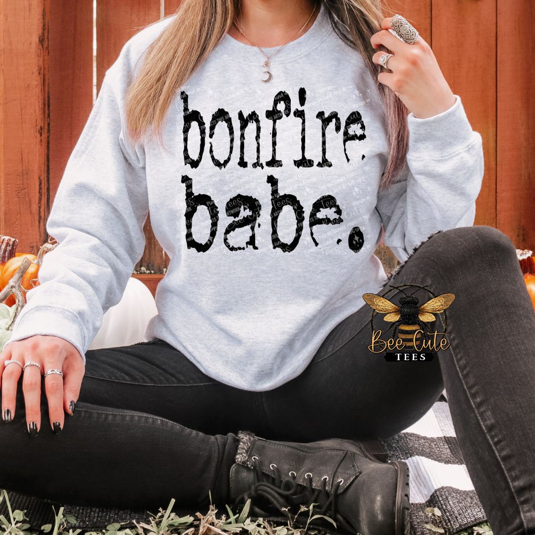 Bonfire Babe Typography