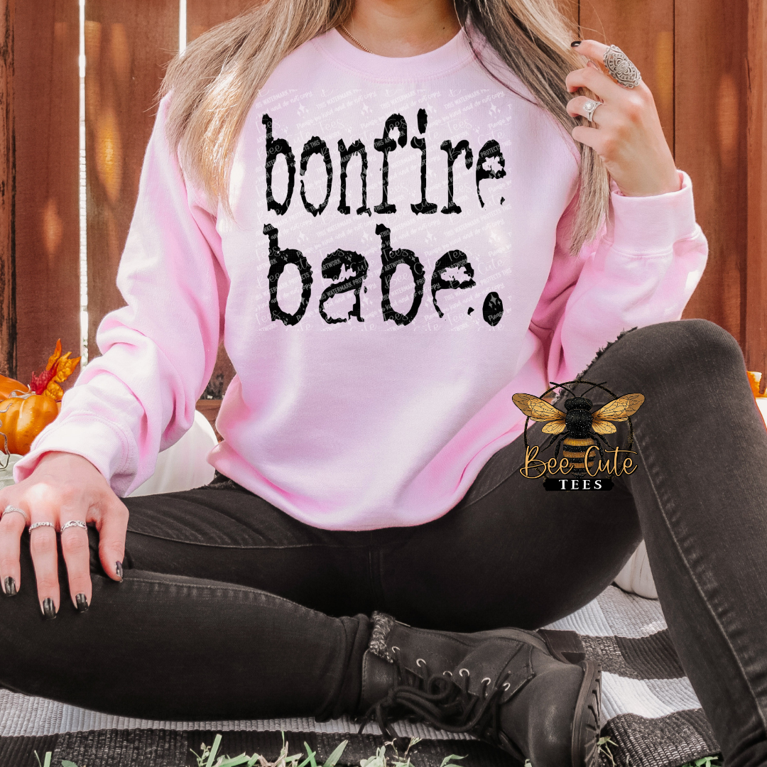 Bonfire Babe Typography
