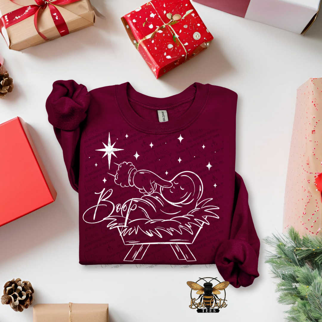 Boop Baby Jesus White