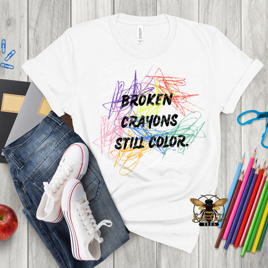 Broken Crayons Black