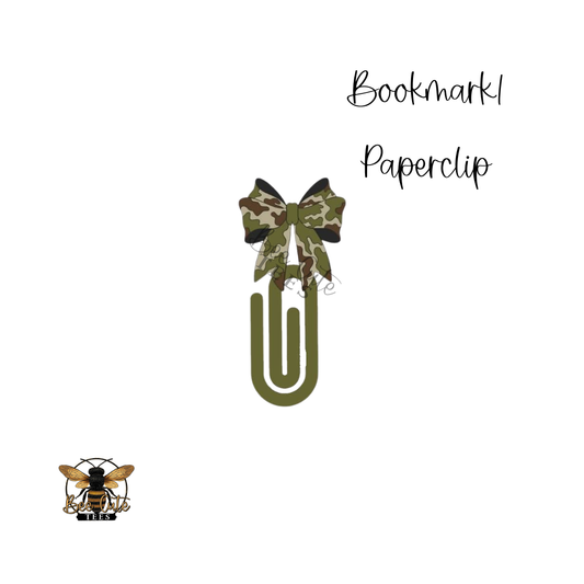 Camo Ribbon Bookmark