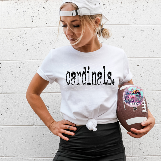 Cardinals Typography