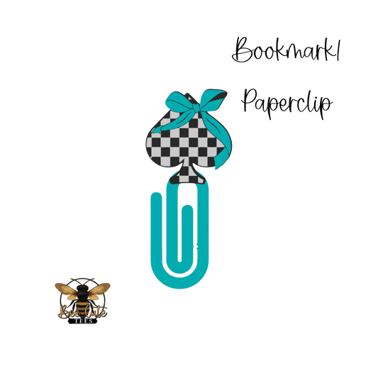 Checker Spades Bookmark
