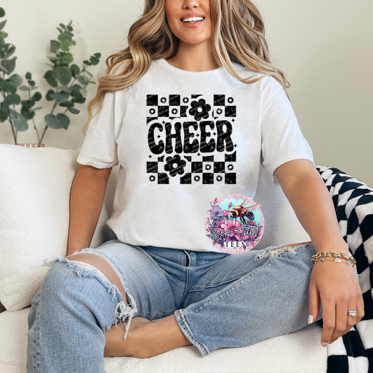 Cheer Checkered Black