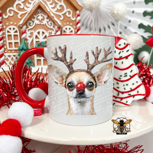 Chihuahua Christmas Mug