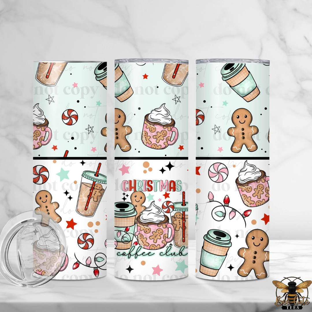 Christmas Coffee Club Tumbler