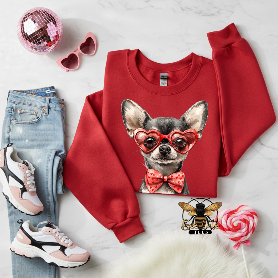 Red Sunnies Chihuahua Black/ Tan