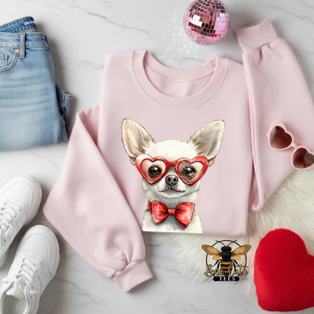 Clear Sunnies Chihuahua White