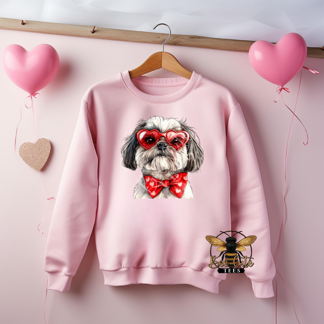 Red Sunnies Lhasa Apso