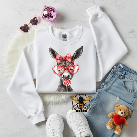 Clear Sunnies Lollipop Donkey