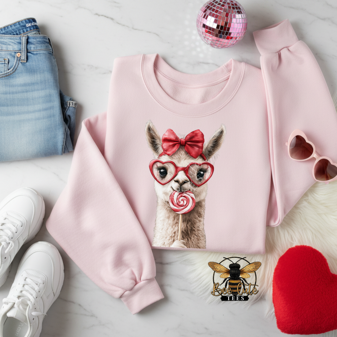 Clear Sunnies Lollipop Llama