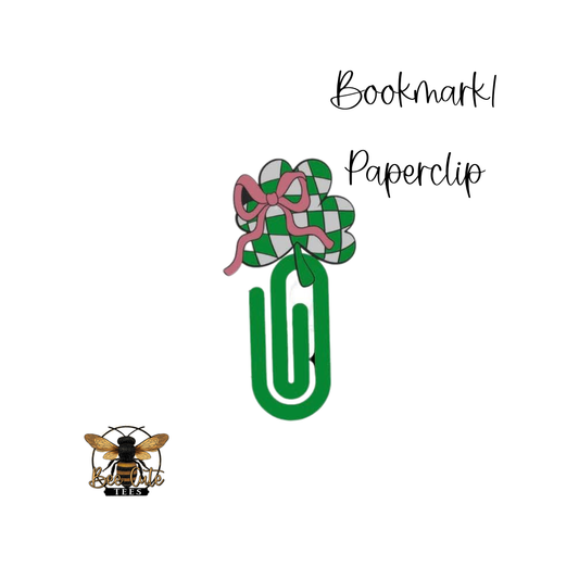 Clover Bow Bookmark