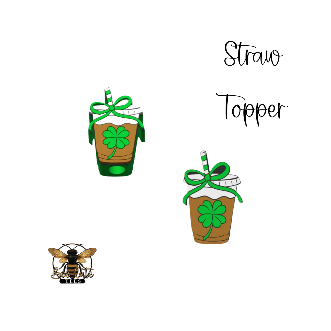 Clover Cup Straw Topper