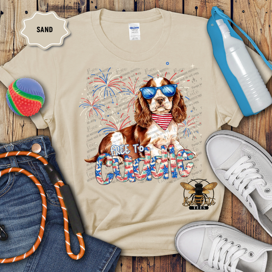 Free To Cuddle Cocker Spaniel