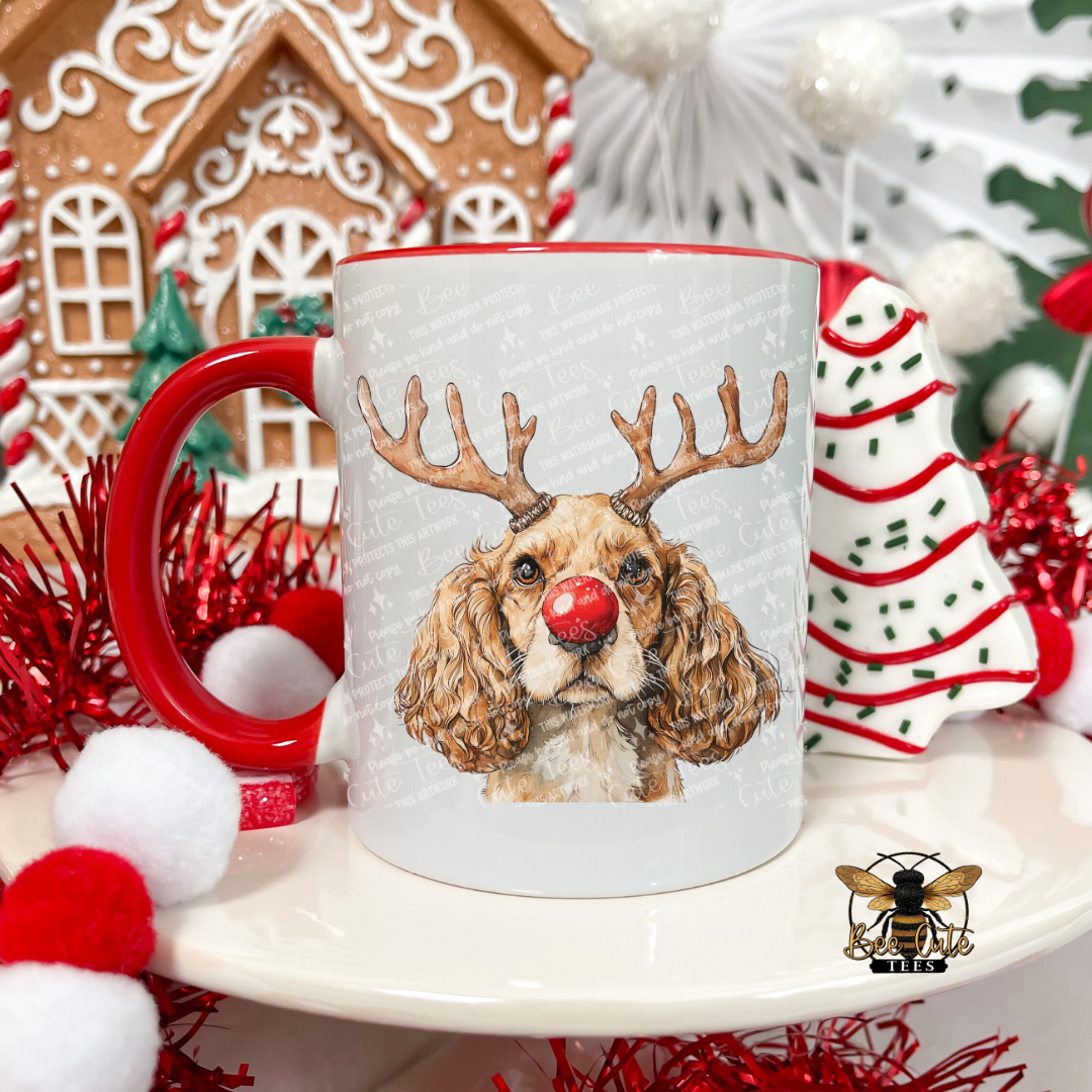 Cocker Spaniel Christmas Mug