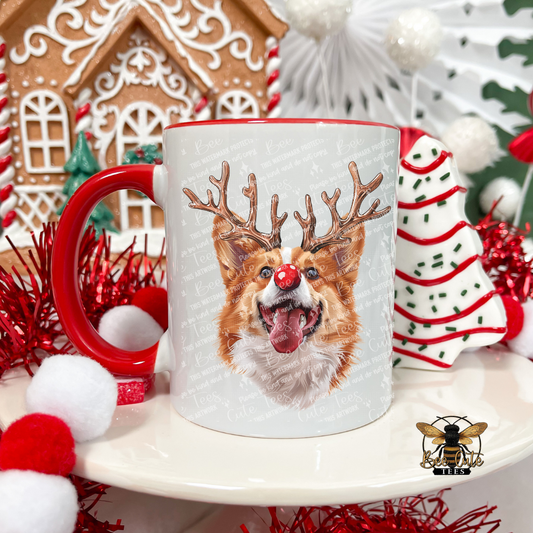 Corgi Christmas Mug