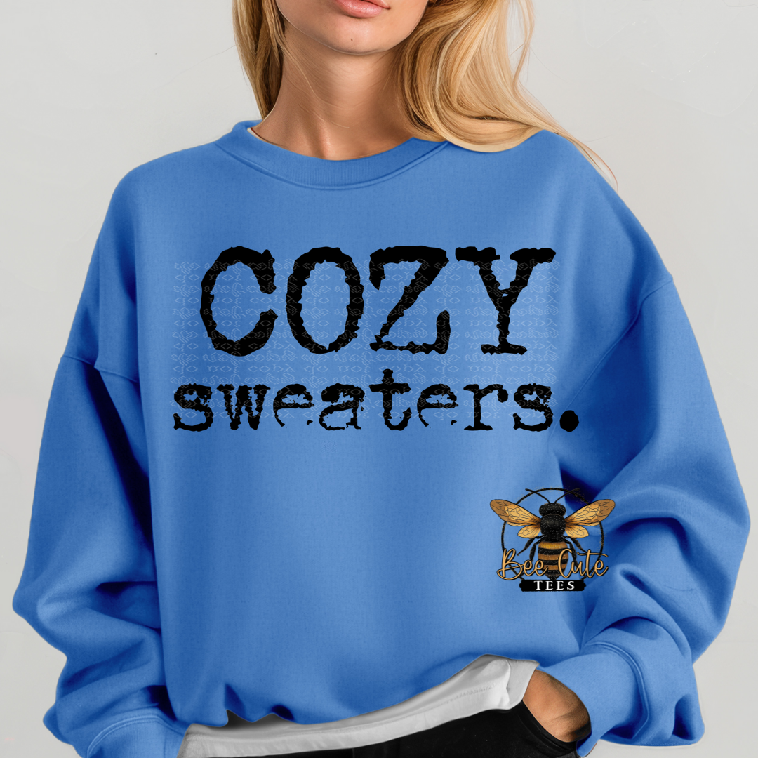 Cozy Sweaters Typography