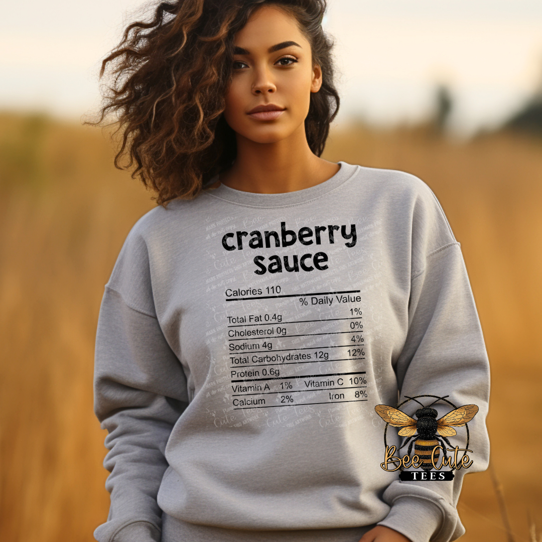 Cranberry Sauce Nutritional Facts