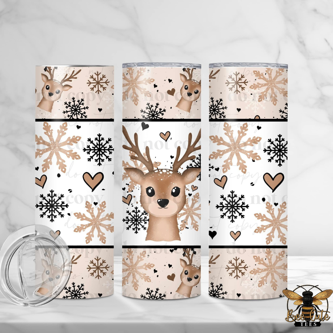Cute Deer Tumbler