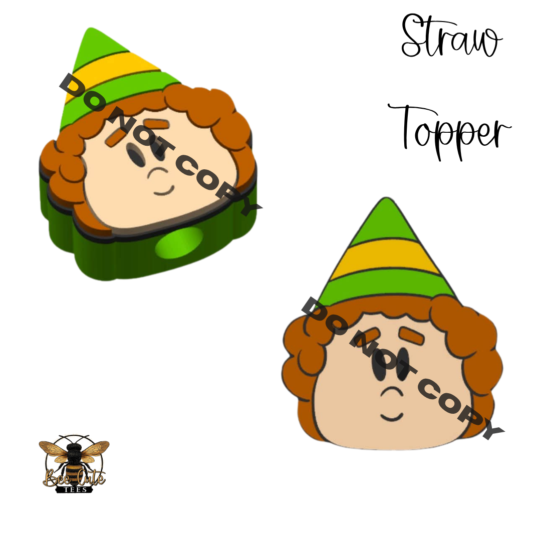 Elf Straw Topper