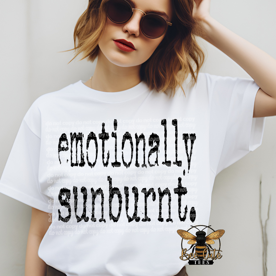 Emotionally Sunburnt Typography