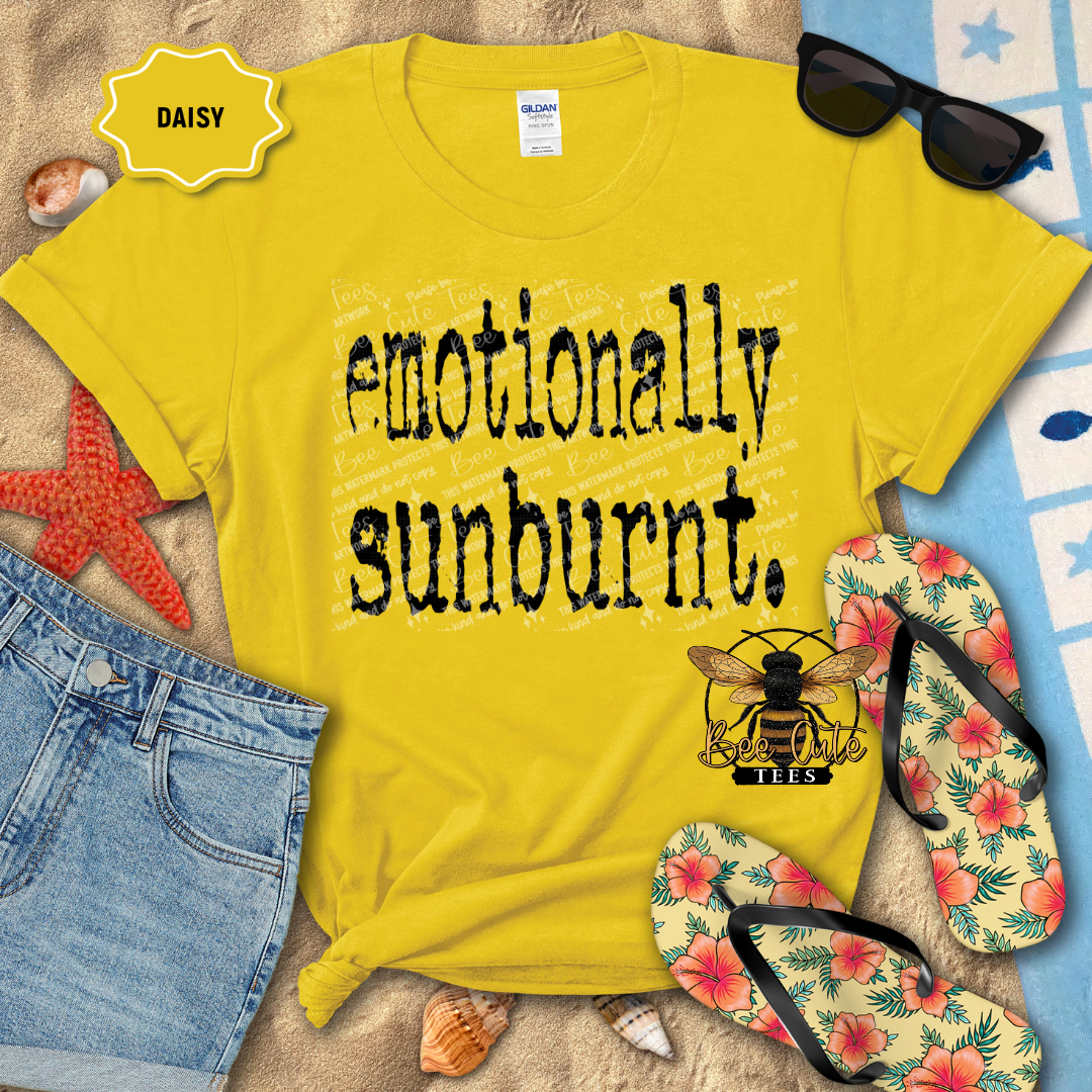 Emotionally Sunburnt Typography