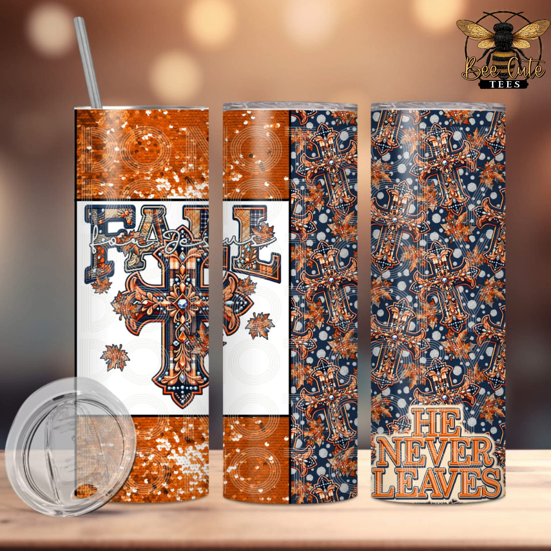 Fall For Jesus Tumbler