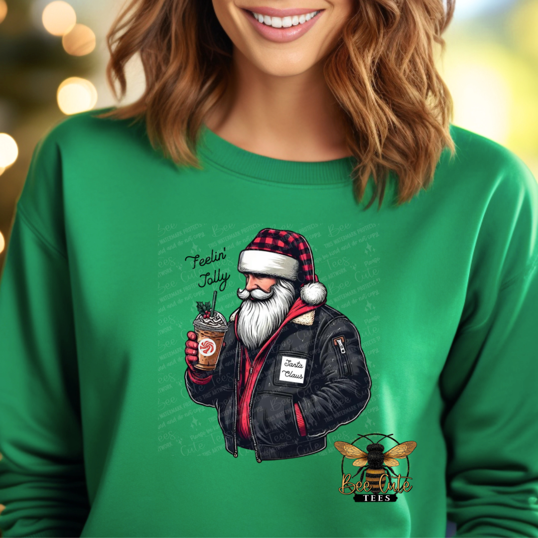 Feeling Jolly Leather