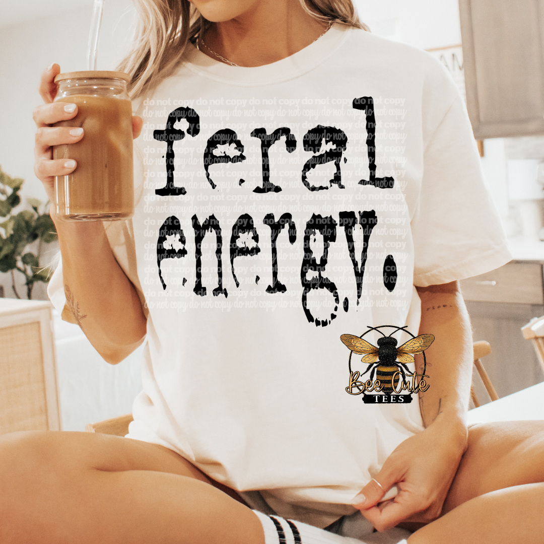 Feral Energy Typography