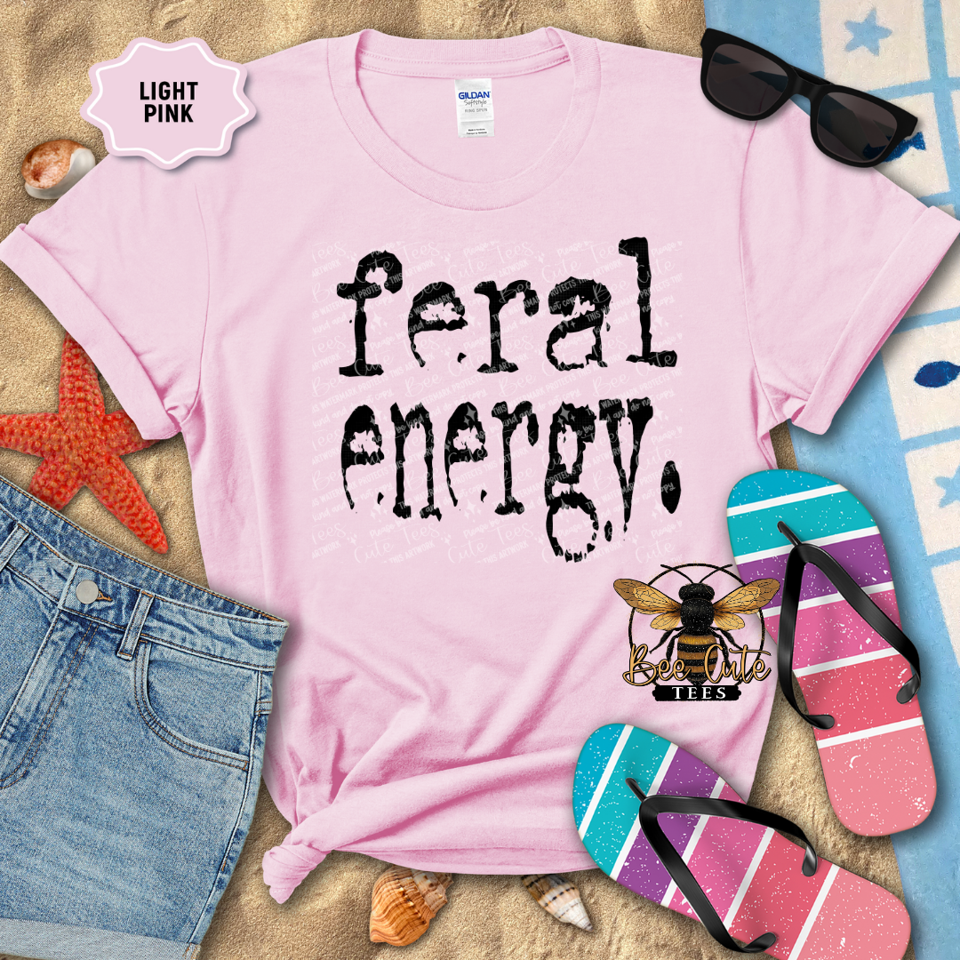 Feral Energy Typography