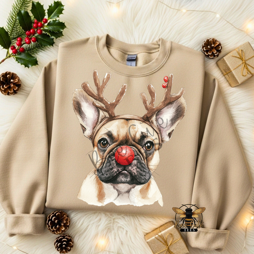 French Bulldog Christmas
