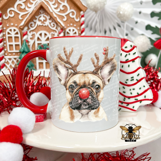French Bulldog Christmas Mug