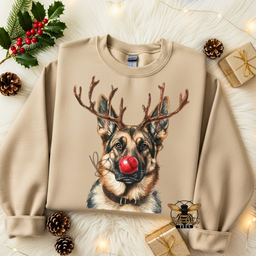 German Shepherd Christmas