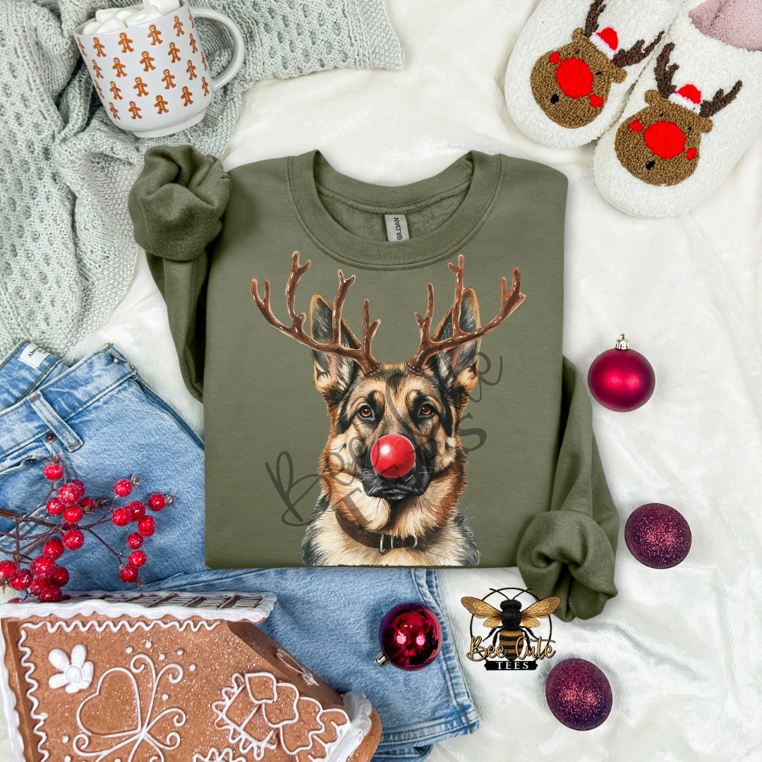 German Shepherd Christmas